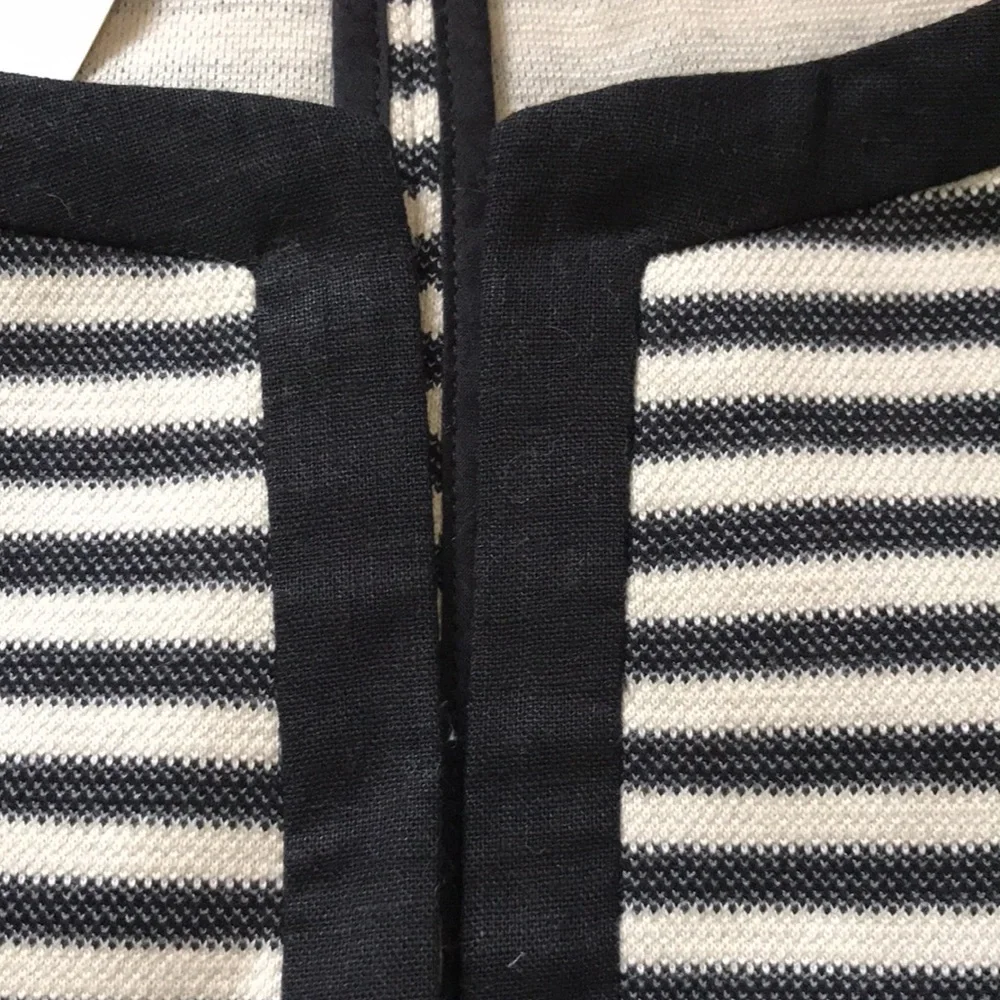🐬 Banana Republic Striped Knit Blazer - Picture 10 of 13